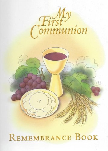 My First Communion Remembrance Book