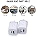 USB Wall Charger, Double Dual Port 2.1Amp Fast Brick Base Adapter Charging Block Charger Cube Plug Box for iPhone 16 Pro Max 15 14 13 12 11 Pro X 6 6S 7 8 Plus, iPad, Samsung, Android