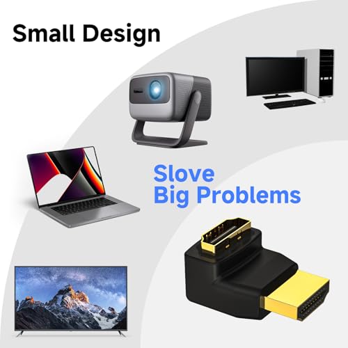 Adaptador HDMI de 270 grados 6 unidades miniatura 4