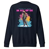 There's a Hero in All of Us Urban Style - Sudadera para adulto, Navy Blazer, M