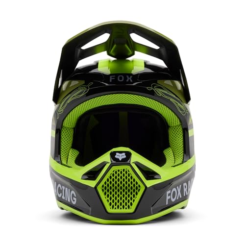 Casque Fox V1 avec ventilation optimale et protection intégrale vert pâle S