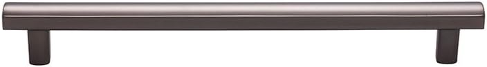 Top Knobs - TK907AG - Hillmont Pull 7 9/16" - Ash Gray - Lynwood Collection