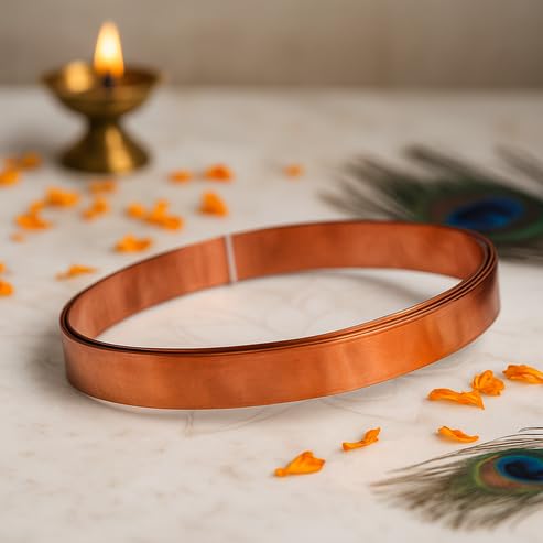 Image of Copper Strip 1 mm Thick (1 in Width, 25 ft) Vastu Remedy for Energy Balance