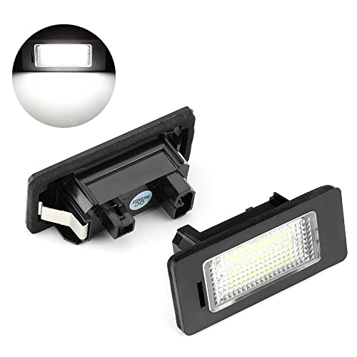 Luz de matrícula anti error Canbus blanca 6000K para iluminación LED trasera E60 E90 E70 5