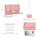 SICNZAL Women's Quilted Small Crossbody Bag, Adjustable Chain Strap Clutch Purse - Elegant Evening & Daily Use