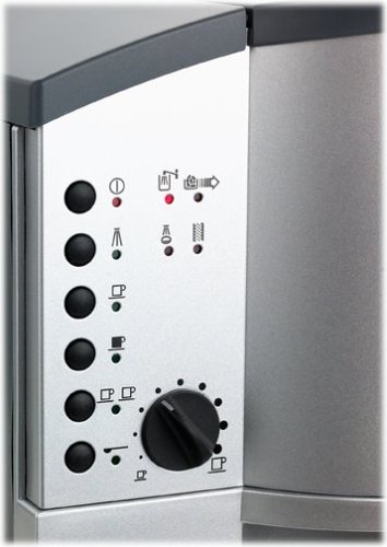 KRUPS 890 Orchestro Premium Espresso Machine, close-up of control panel