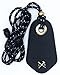 LINS NATURAL Eyeglasses & Sunglasses Adjustable Neck Lanyard Leather Holder for Men Women, Unisex and Universal fit - Handmade Sunglasses Fashion Accessories (Black)