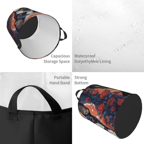 Sac à linge pliable imperméable pour éliminer le linge qui traîne - 4