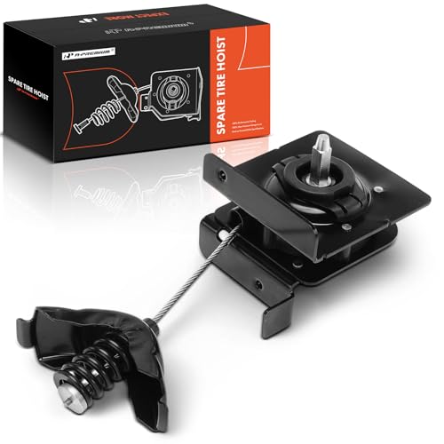A-Premium Spare Tire Hoist Spare Tire Winch Carrier Compatible with ...