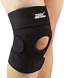 ZSX Compression Knee Brace Support Protector Adjustable, Pain Relief, Injury Recovery with Arthritis, Meniscus Tear, ACL, MCL Premium Patella Stabilizers Non Slip Comfort Breathable Neoprene (LRG)