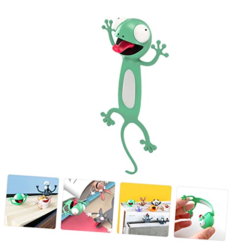 Marque-pages 3D Gecko : ne perdez plus vos pages avec ces animaux robustes - 2