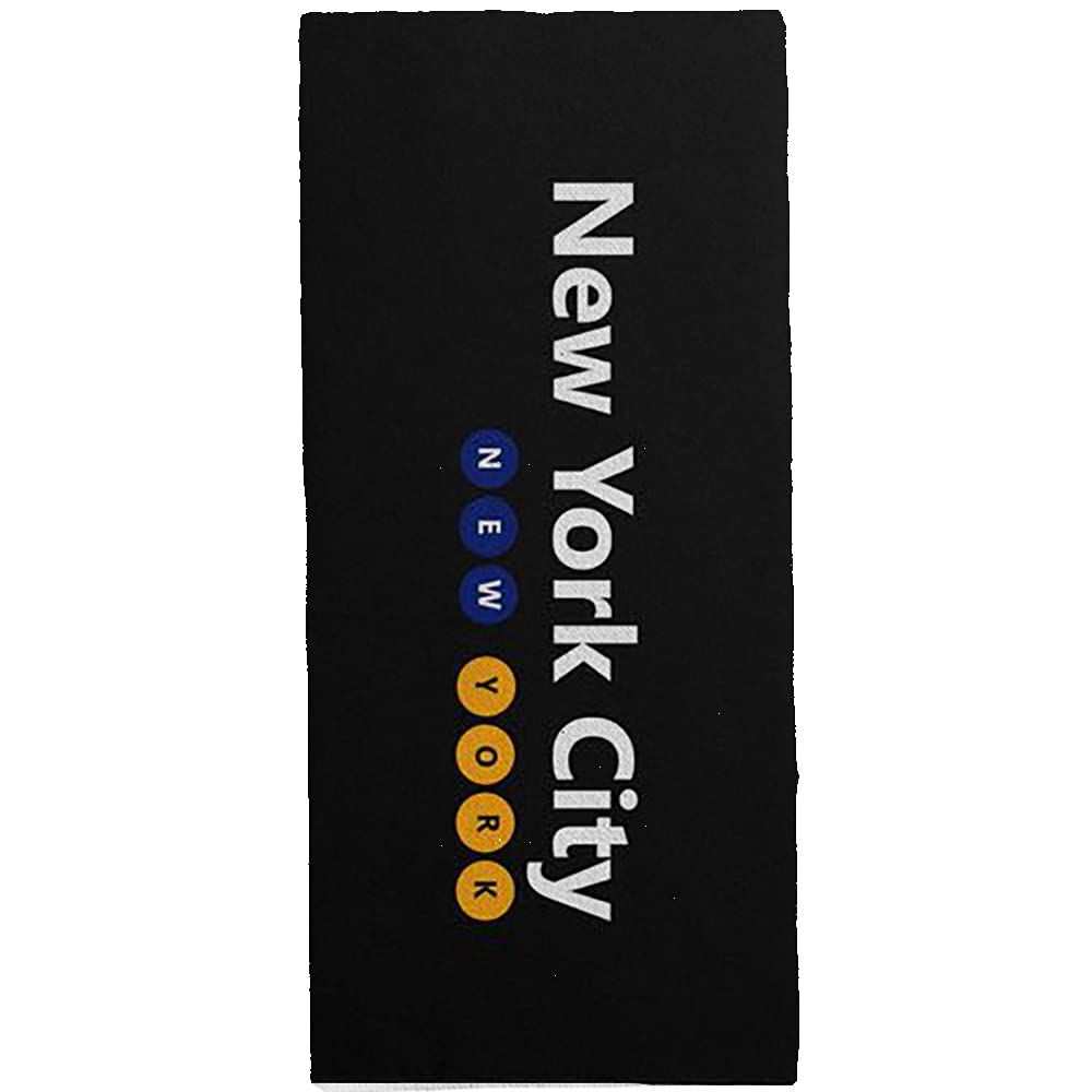 HomeTow Tablecloth Hand Bathroom Towels New York City Dish Towels Wash Cloths Hand Towels Gifts Decoratives White 14x 30 Inch(35x75cm) Color: New York