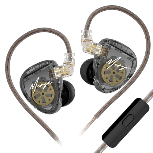 LINSOUL KZ Merga�������u���b�N�V�F��2DD�n�C�u���b�h�^HiFi�C���z�� 2�n�C�p�t�H�[�}���X�_�C�i�~�b�N�h���C�o�[������ �C���z���P�[�u���̌����\�ȃf�U�C�� HIFI���x���̓d�q�N���X�I�[�o�[�Z�p �⃁�b�L�P�[�u����OFC�_�u���c�C�X