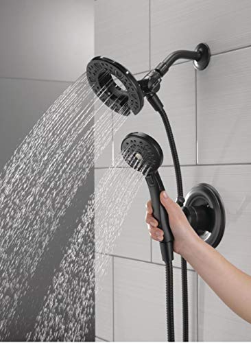 Delta-Chamberlain-In2ition-2-in-1-Single-Handle-4-Spray-Shower-Faucet-in-Matte-Black
