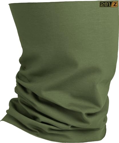 Image of 281Z Organic Cotton Breathable Summer Neck Gaiter for Men and Women - Face Scarf for Outdoor Activities