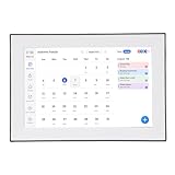 Acogedor 10.1インチデジタルカレンダー、WiFiスマートタッチスクリーンインタラクティブディスプレイサポートAPP同期、電子プランナー家事チャート家族スケジュール用フォトフレーム (US)