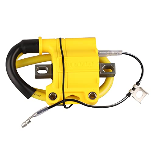 NIBBI Universal Ignition Coil 2/4 Stroke,Motorcycle High Performance Ignition Coil, fit 4T 2T Street Dirt Bike for ATV Scooter Go Kart Pit Bike GY6 Performance Part(6V/12V/24V)