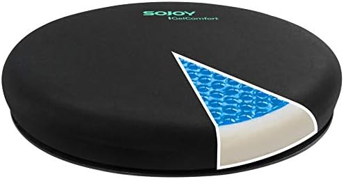 Sojoy iGelComfort Deluxe Gel Swivel Seat Cushion