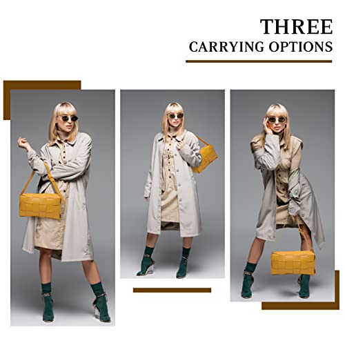 Nileric Woven Bag, Hobo Bags Handmade Women's Shoulder Handbags Purses Beach Totes Pu Leather Tote Bag With Zipper For Women #TOP1