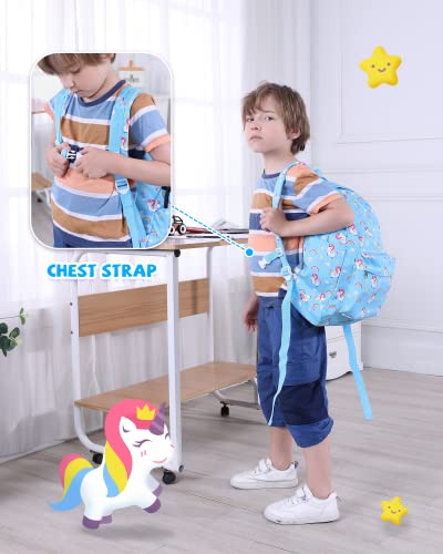 Vorspack Kids Backpack For Girls, Unicorn Backpack With Chest Strap For Preschool Kindergarten Elementary School - Pink #TOP5