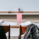 UTHCLO Przenośna Osłona Biurko z PVC i Metalu Panel Ochronny dla Uczniów Łatwo Demontowalna Przegroda Biurkowa Bariera Ochronna przed Rozprzestrzenianiem Kropelek Odporna Uderzenia