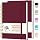 Forvencer 2 Pack Blank Spiral Notebook, 8"x 5.6"Hardcover Sketch Book, 100GSM Thick Paper, Art Sketchbook for Women & Adult,