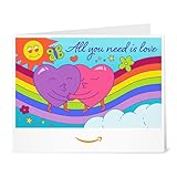 Amazon.de Gutschein zum Drucken (All you need is love)