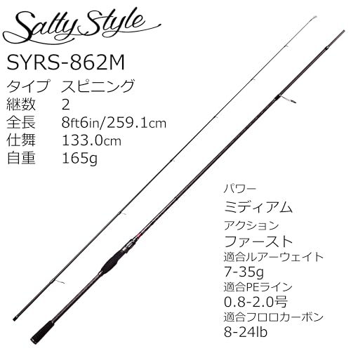 Abu Garcia Sstyle ソルティースタイル ロックフィッシュ SYRS-862M