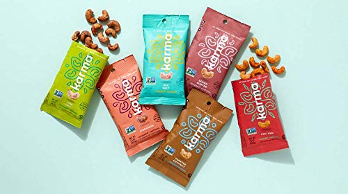 Karma Nuts Lime Twist Cashews | 12, 1.5 Ounce Snack Packs | Whole, Roasted, Wrapped, Keto Friendly, Vegan, Non Gmo, Gluten Free, No Added Sugar, Low Net Carb, Natural, Healthy, Everyday Snack - image 2