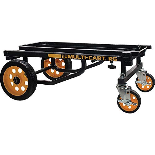 ADVANTUS Multi-Cart 8-in-1 Cart, 500 Pound Capacity, Black/Yellow (86201)