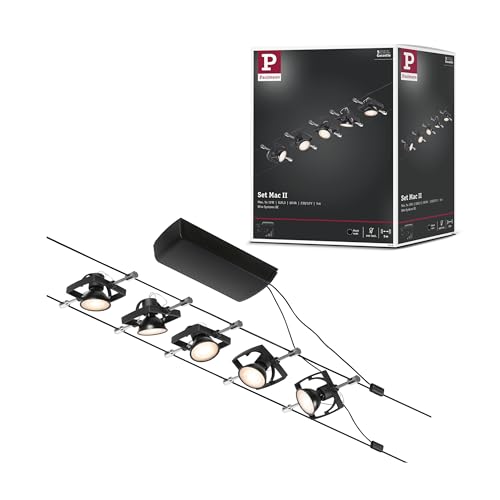 Paulmann Wire Set MacII max5x10W GU5,3 Schwarz ma