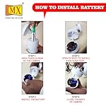 MX-Dummy-CCTV-Camera-Metal-Body-Outdoor-Camera-Fake-Camera-Dummy-CCTV-Bullet-Camera-Fake-Camera-No-AudioNo-Video-with-Battery-Operated-Red-Led-Light-is-Ideal-for-Home-Battery-Not-Included