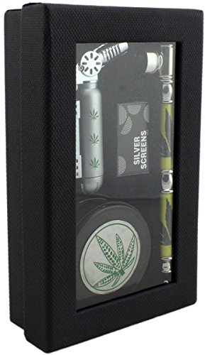 GYD XXL Geschenkset Grinder 4-TLG - Profi Raucher & Kiffer Set im Box / Geschenkverpackung - Raucherset Zubehör… – Bild 3