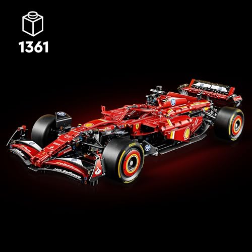 Image of LEGO Technic Ferrari SF-24 F1 Car Model Kit for Adults 42207 Building Blocks for 18+ Gift