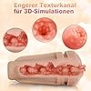 Masturbator Sex Spielzeug für die Männer solo, Masturbieren Mann elektrisch Pocket Pussy mit 10 Vibrationsmodi, Masturbatoren Gay Sexspielzeug Blowjob Taschenmuschi Sex Toyset für Man Toys Muschi Toy – Bild 3