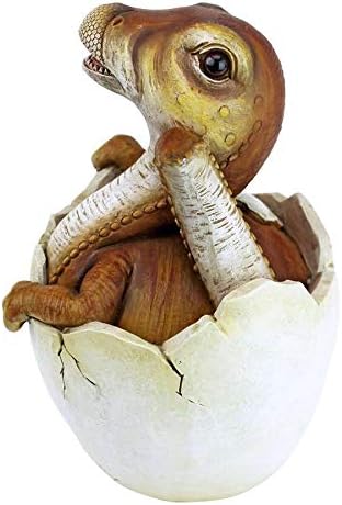 Baby Raptor Dino Egg Statue