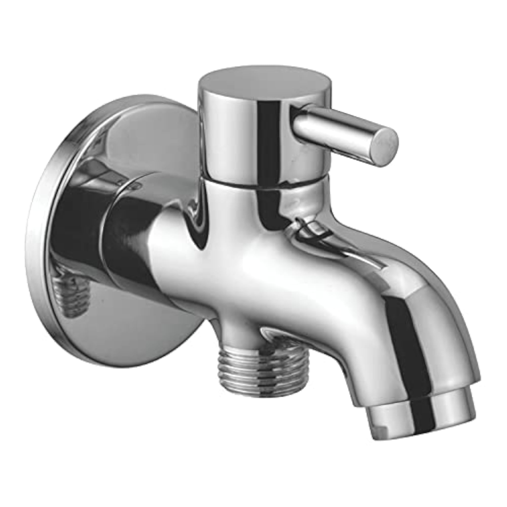 Chrome Plated Round Wall Flange/Free Cap for Taps
