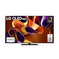 LG OLED evo 55'', Serie G4S 2024, OLED55G46LS, Smart TV 4K, Base da appoggio, Processore α11,...