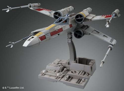 X-Wing Starfighter Bandai assemblage sans colle réplique exacte