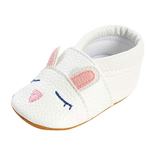 Baby Non Slip Rubber Sole Cartoon Animal Slippers Crib Shoes Infant/Toddler Pink