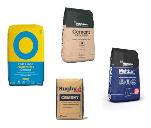 CEMENT General Purpose Cement, 25kg, Waterproof, Pack of 10