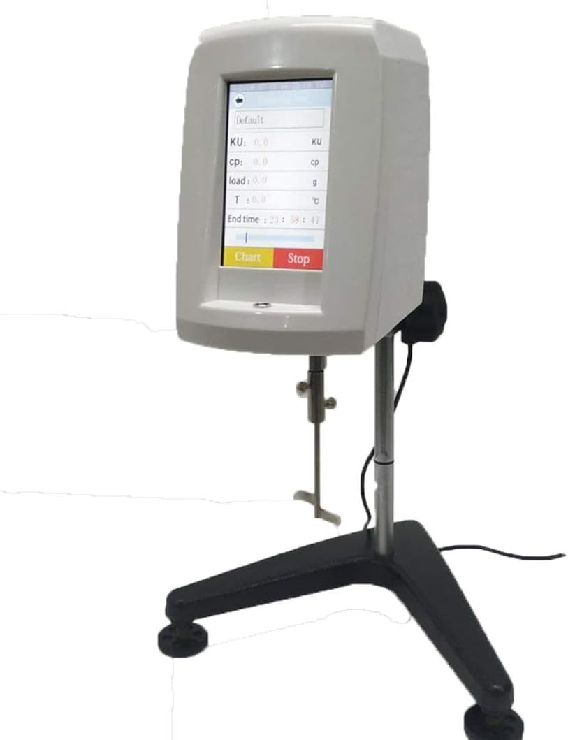 Stormer Viscometer Viscosity Testing Equipment Machines Measuring for Paint Coating with 5 inch Touch Screen Range 40.2KU -141.0KU/ 32g-1099g/ 27-5250CP