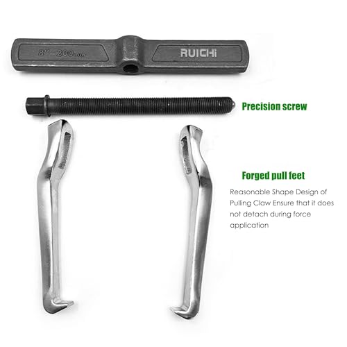 ANBOO Puller with 2 Jaws, 4 Inch Adjustable Tool with Two Jaws, for Removing Small Bearings Gears, Pulley - Image 4