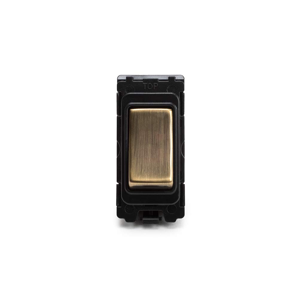 Soho Lighting Antique Brass 20AX Intermediate Grid Switch