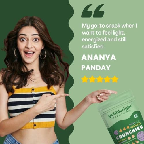 Image of GOBBLERIGHT Healthy Baked Crunchy Nachos Chips (80g - Pack of 1) | Nacho Tortilla Chips | Healthy Gluten Free Vegan Snacks | Dairy Free & Soy Free | Low Calorie Snacks for Adult & Kids