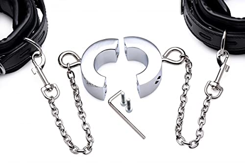 Master Series Hells Tether Ball Stretcher with Ankle Cuffs, Black - Image 2