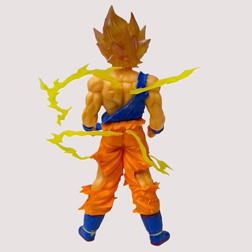 Image of Awestuffs Super Saiyan Large Action Figure Limited Edition Figure Manga (Super Saiyan II Fire)