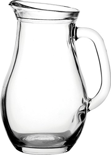 Utopia Bistro 1 Litre Glass Jugs Pack of 6
