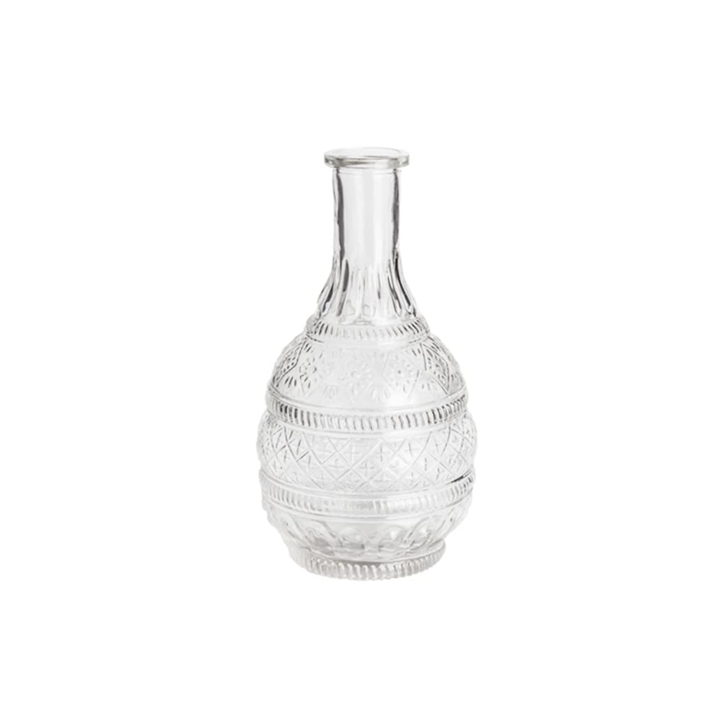 Mini vase en verre rétro solution parfaite pour valoriser une seule fleur séchée