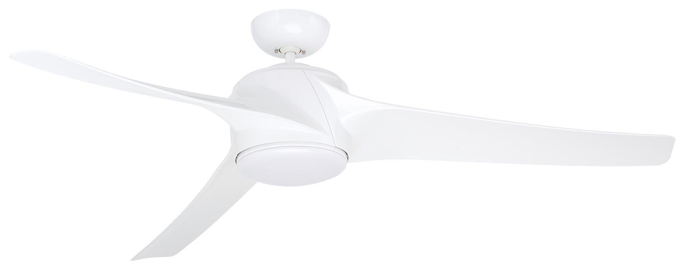 kathy ireland HOME Luray Eco Large Ceiling Fan with Lights, 60 Inch | Dimmable LED Fixture with Prem